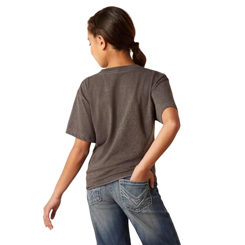 Image of Ariat Girls' Girls Groovy Sunset Charcoal Heather