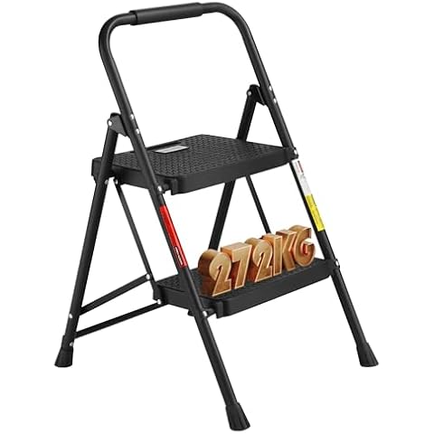 Escabeau Pliable BONTEC 2 Marches Cover