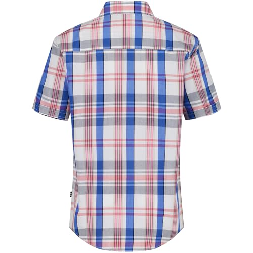 Image of Nautica Boys Short Sleeve Woven Button-Down Shirt. Light Weight & Breathable