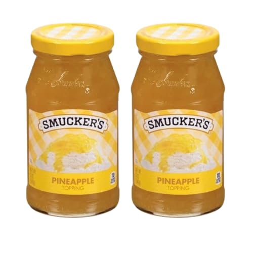 Smucker's PINEAPPLE TOPPINGS 12oz (2 Pack)