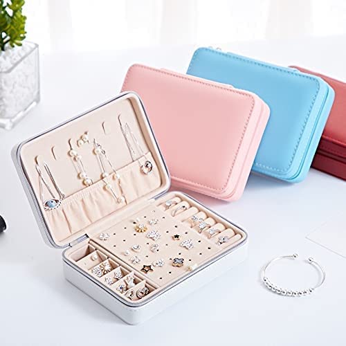 Boîte à bijoux OwKay pour ranger colliers emmêlés en voyage - 2