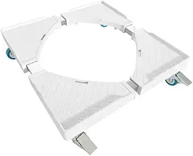 Suporte Giratório Branco para Eletrodomésticos Kazalinda