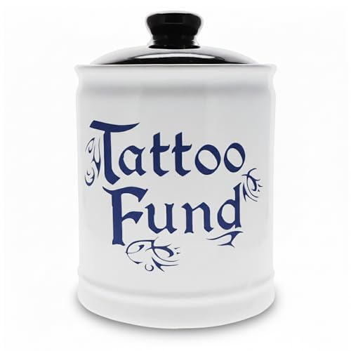 Cottage Creek Jars | Tattoo Fund Jar | Ceramic Tattoo