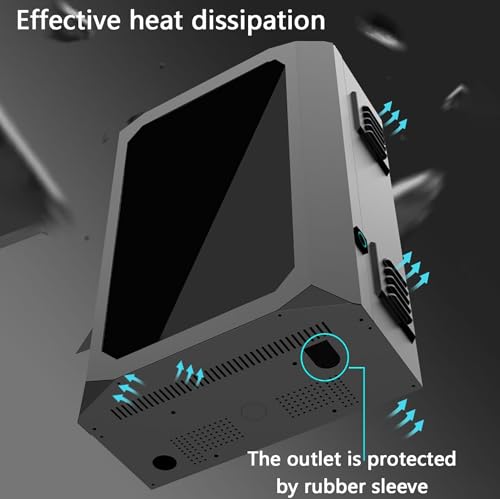 Boîtier de protection borne recharge murale véhicule électrique extérieur avec coffret robuste