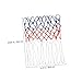 POPETPOP Basketball Net Replacement Set 2pcs Woven Nylon Outdoor Indoor Nets Easy to Install on Standard Rim