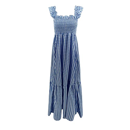 Women Short Sleeve Loose Plain Casual Plus Size Long Maxi Dress With Pockets Women's Sexy Neon Asymmetrical Spaghetti Strap Dress Deep V-Neck Sleeveless Bodycon Midi Club Dress Women's Off #TOP1
