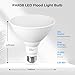 GvvooHome LED Flood Light Bulbs, PAR38 Outdoor Flood Light Bulb 5000K,13W 100W Equivalent, Daylight White LED Floodlight Dimmable, Waterproof for Porch Yard Garage, E26 Base, 15,000 Hrs, 2 Pack