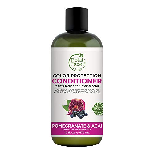Petal Fresh Pure Pomegranate & Acai,Conditioner, Pure Color Protection, Natural Essential Oils Vegan And Cruelty Free, 16 Fl Oz #TOP21