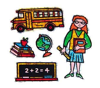 Mini Prof Sticker Snapklik.com : Bulk Roll Prismatic Stickers, Mini Teacher