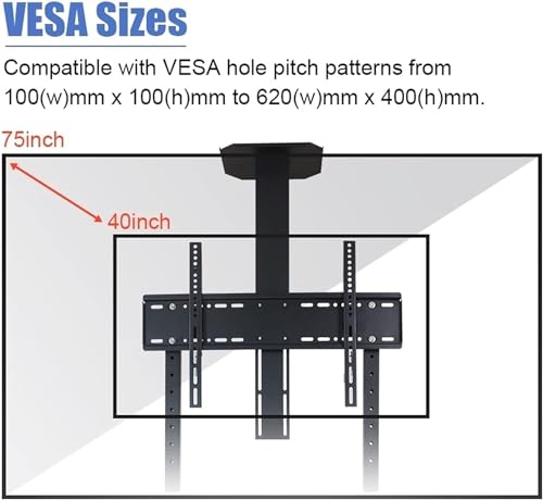 Soporte móvil para TV con ruedas y estantes ajustables miniatura 4