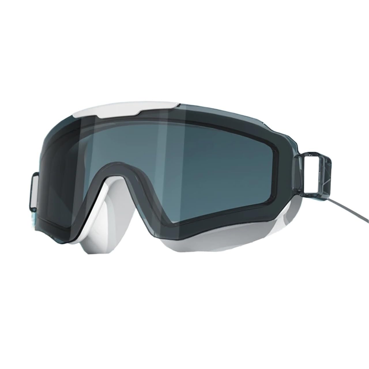 Gafas de natación con estilo y montura grande Para Deportes | Gafas impermeables de natación for adultos HD Vision for hombres y mujeres