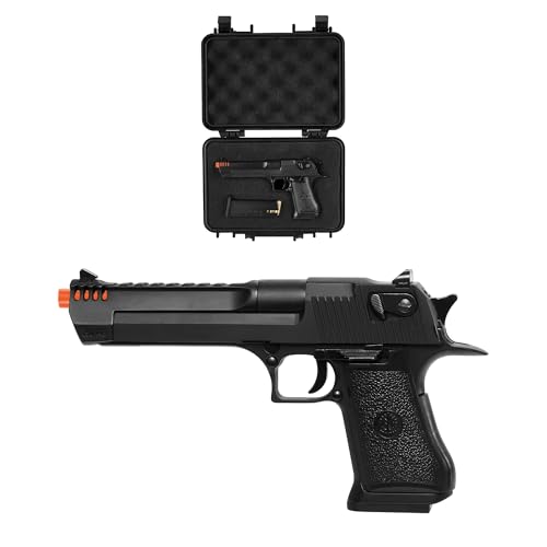MASSIMO PRECISION Miniature Desert Eagle Model Kit 1:2 Scale - Metal Build Model Set for Desktop Display - Gift for Enthusiasts & Collectors - No Shooting Function (Black)