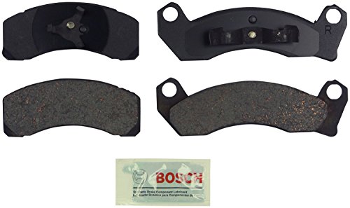 Bosch BE199 Blue Disc Brake Pad Set for Select Ford Country Squire, Crown Victoria, LTD, Mustang; Lincoln Continental, Mark VI, Mark VII, Town Car; Mercury Colony Park, Grand Marquis, Marquis; FRONT