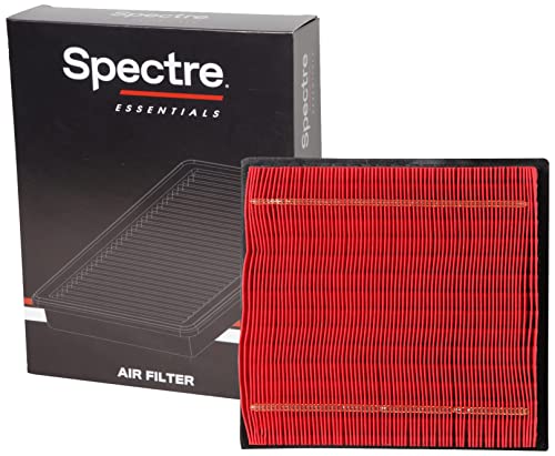 Spectre Essentials Engine Air Filter by K&N: Premium, 50-Percent Longer Life: Fits Select 2007-2020 FORD LINCOLN (F150, F150 Raptor, Expedition, F59, Lobo, F250-F550 Super Duty, Navigator), SPA-2385