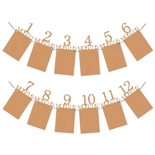 Catálogo para Comprar On-line Pancartas y estandartes para comprar hoy. 42 Pancarta de 1er Cumpleaños para Recién Nacido hasta 12 Meses,Decoraciones de Primer Cumpleaños Niño,Pancarta de Fotos de Cumpleaños para Banquete de 100 Días,Ceremonia de...