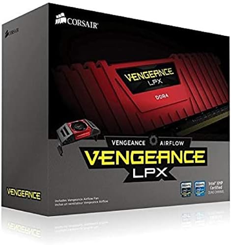 Corsair LPX 16GB (2 x 8GB) DDR4 3600 C18 (PC4-28800) 1.35V Desktop Memory - Black (CMK16GX4M2Z3600C18)