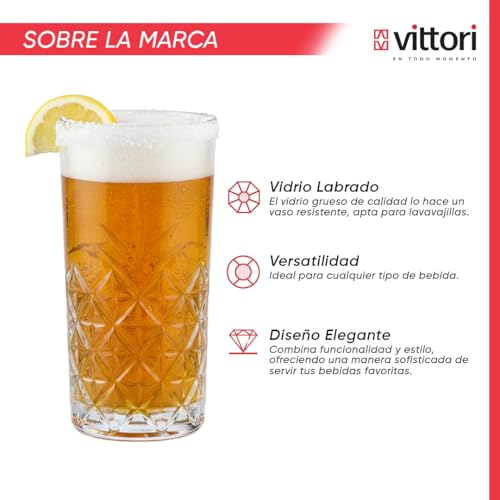 Consejos para Comprar Juegos de cristalería - los preferidos. 15 Juegos de cristalería marca VITTORI (3)