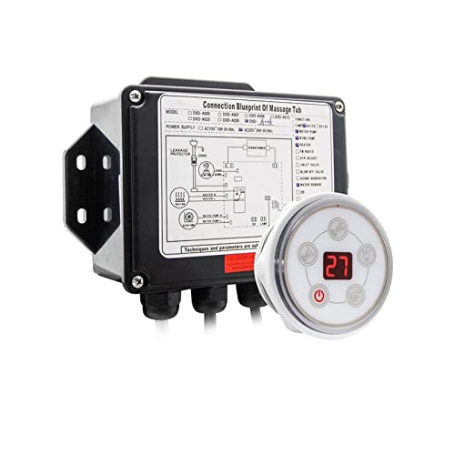 Z-LIANG 1set Digital Control Panel With LCD Screen Spa Combo Water Air Massage Bathtub Whirlpool Controller Kits