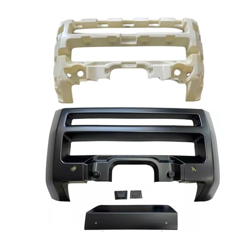 Powechox BYZF-011 Matte Black Front Bumper Guard Compatible With Land Rover Defender 90 110 130 thumb #1