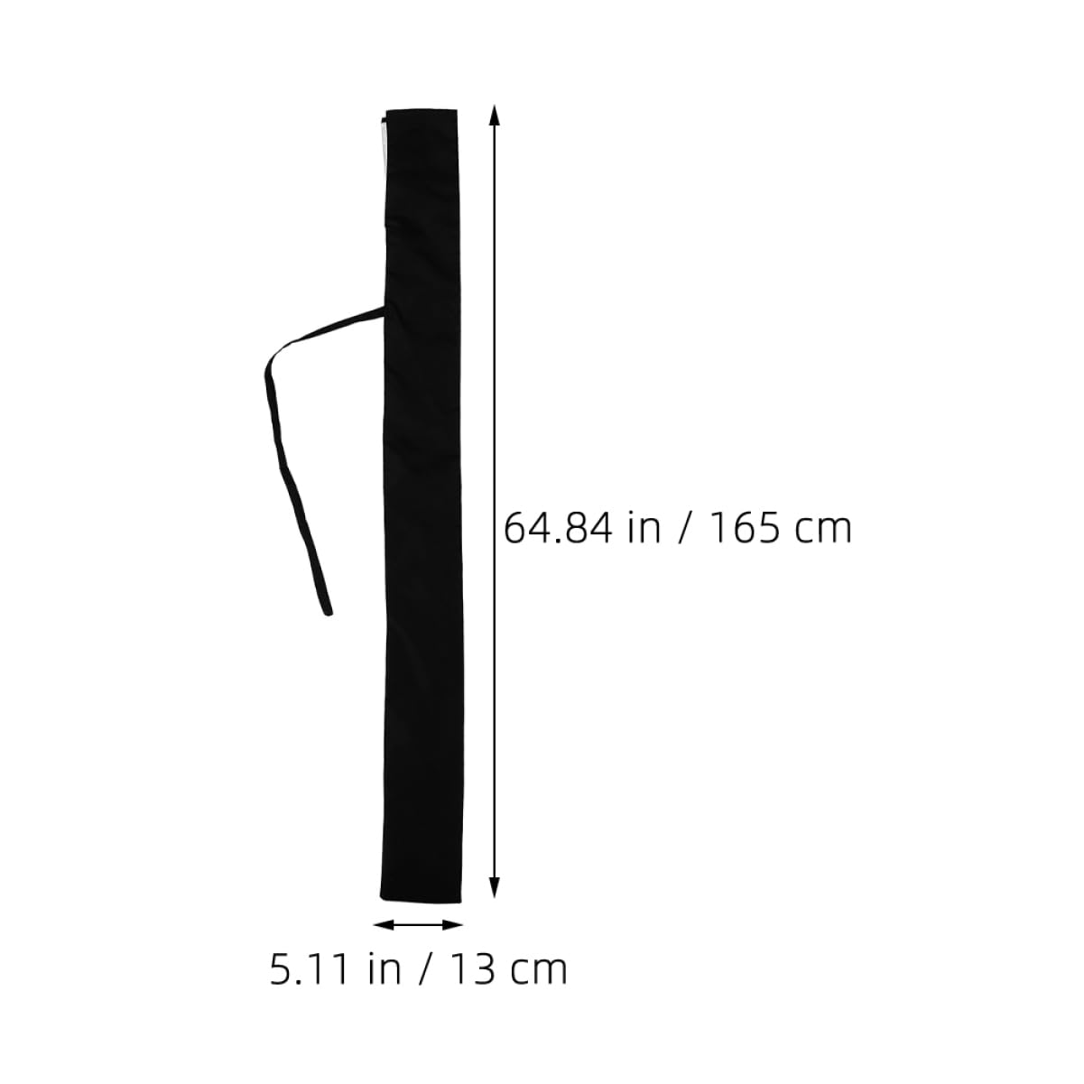 Gogogmee Martial Arts Bag Lightsaber Case Korean Sword Storage Versatile Sword Bag Pouch Black Bamboo Portable