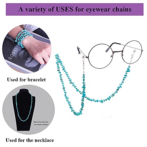 Kai Top Eyeglass Chain Strap Holder Cord Sunglass Chain Fashion Chip Beaded Mask Lanyard Chain Face Mask Chain For Women #TOP3