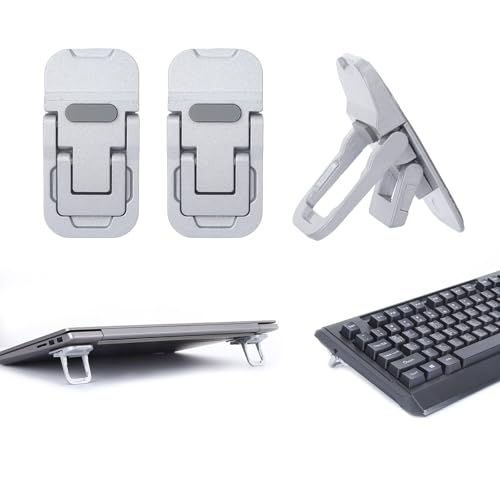 SXoonKing Keyboard Riser,Computer Keyboard Stand,Keyboards Riser for Desk,Keyboard Lift for Desk,Laptop Stand,Computer Stand,Laptop Feet Legs (Dual)