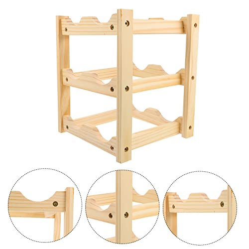 Soporte para Botellas de Vino de Madera 6 Botellas miniatura 5
