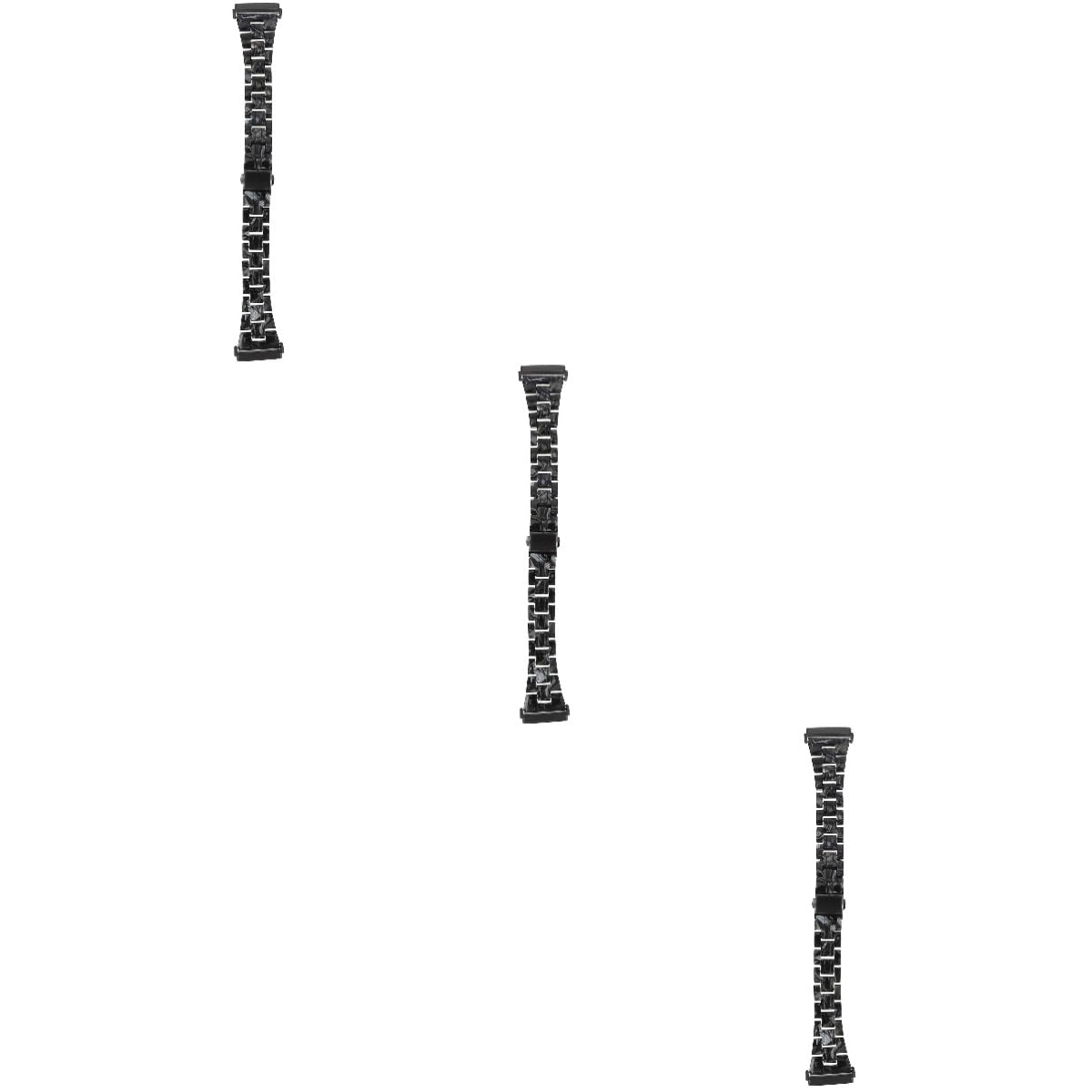 Uonlytech 3pièces Bracelet Résine Pour Montre Compatible Avec Sense Design Élégant Et Confortable Pour Toutes Les Occasions