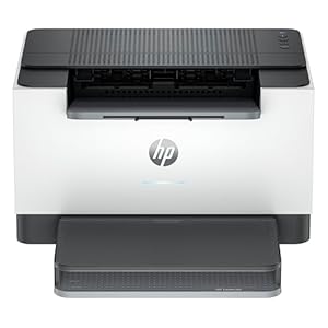 HP LaserJet M207dw Laserdrucker Schwarzweiß, Schneller beidseitiger Druck, Dual-Band Wi-Fi, USB, LAN, HP Smart App, LED Bedienfeld