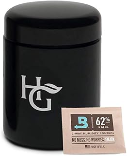 Herb Guard - Half Oz Smell Proof Stash Jar (250 ml) Comes