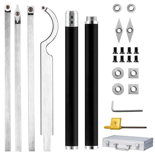 25 Pièces Gouges Tournage Bois, Outils Tournage Bois, Outil Sculpture Bois, Outils de Tour pour...