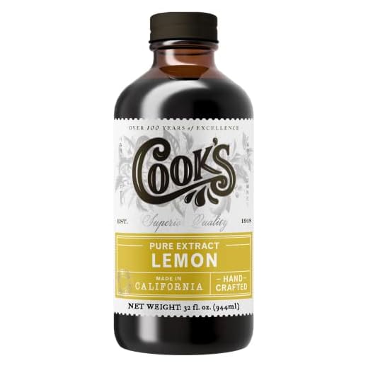 Cook's Premium Quality Lemon Extract