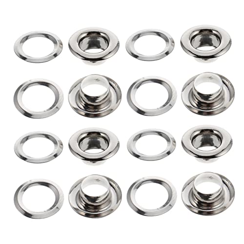 Yardenfun Curtain Grommets Eyelet Brass Material Easy Install Drapery Ring Accessories