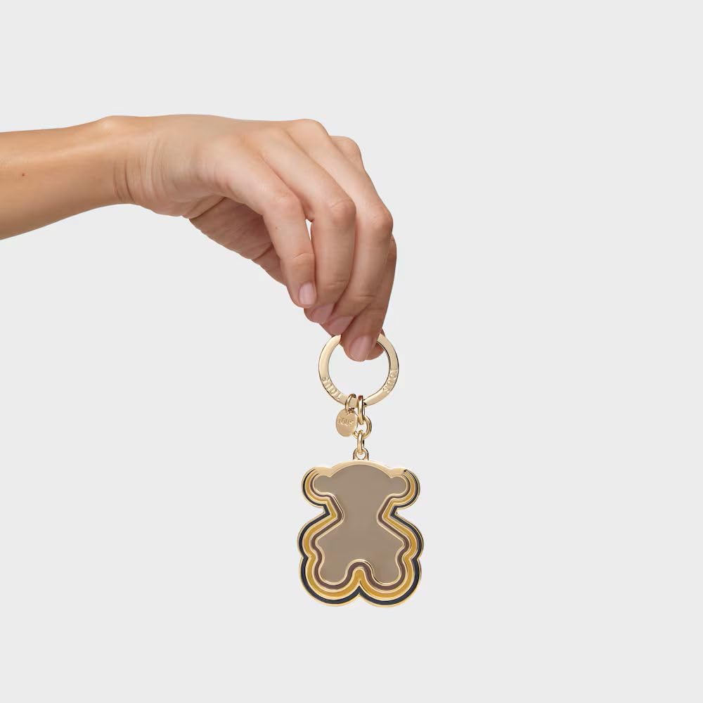 TOUS LLAVERO BEAR WAVES TOPO-DORADO
