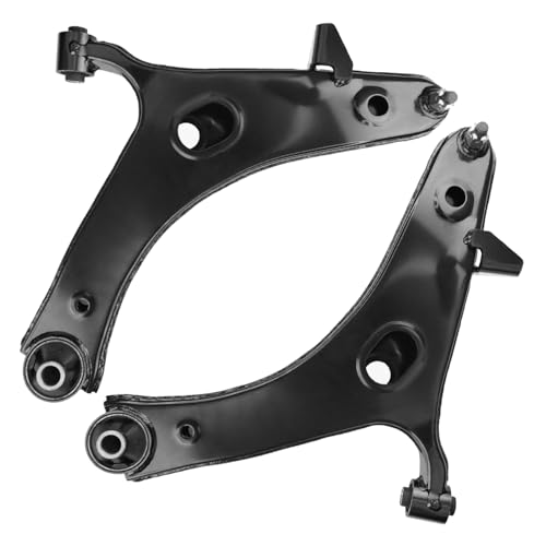 Image of Detroit Axle - 8pc Front End Kit for 2013 2014 2015 Subaru Crosstrek, 2016 2017 XV Crosstrek, 2 Lower Control Arms with Ball Joint 4 Outer Inner Tie Rods 2 Sway Bar Links Replacement