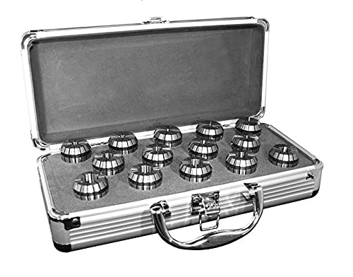 ER40 zestaw tulei zaciskowych Ø 4-26 DIN 6499 B/ISO 15488 B / 472 E 23 szczypce w walizce aluminiowej