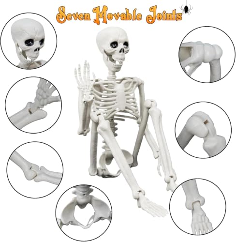 Lighted Human & Cat Skeleton Halloween Decorations Outdoor/Indoor - image 4