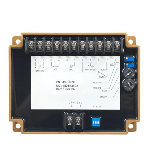 Controlador de velocidad 4914091 repara fallos en generadores 2