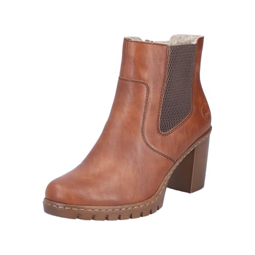 Rieker Femme Y2574 Bottes Chelsea, Marron, 40 EU