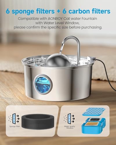 Smart Cat Water Fountain Stainless