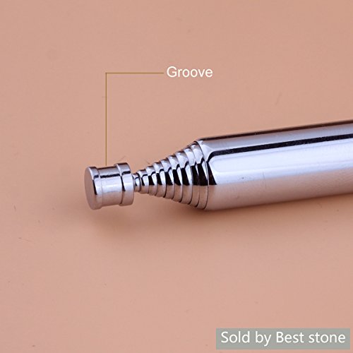 12 Sections Telescopic Aerial Antenna FM 75 Unbal for All F Connector Radio and Compatible with Tivoli Audio Model One, Two, Three,Musicsystem Radio