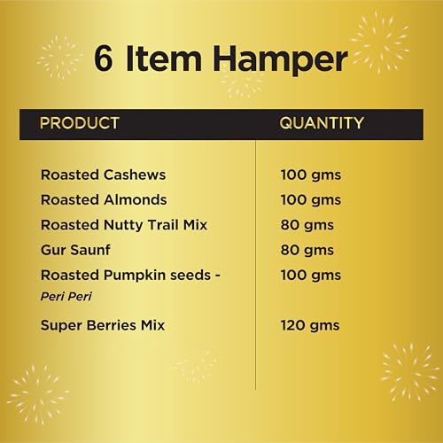 Healthy Treat Royal Treat Gift Hamper | Festival Gift-Hamper | Birthday, Anniversary Gift For Family and Friends | Healthy Roasted Snacks, & Dry Fruits Hamper's | Wholesome Corporate Gifting