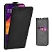 Produktbild Adicase Galaxy A50 Hülle Leder Tasche für Samsung Galaxy A50 Handyhülle Flip Case Schutzhülle (Schwarz)