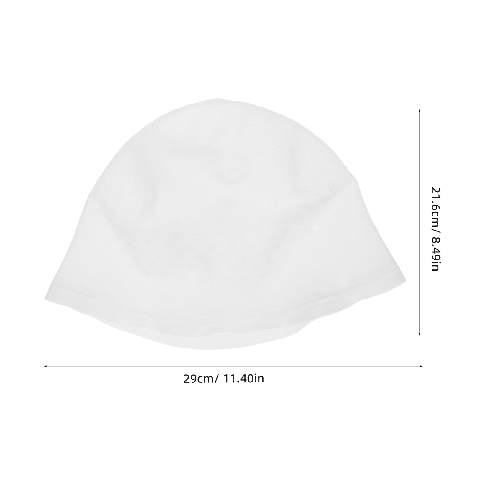 STOBAZA Cuffia per Chioma con Mèches in Silicone Riutilizzabile 6 Pezzi con Fori Preformati per Tintura Protettiva del Cuoio Capelluto per Saloni e Uso Domestico