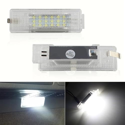 Luz matricula LED 18SMD para maletero de Passat B8 CC y Golf 7 GTI 2