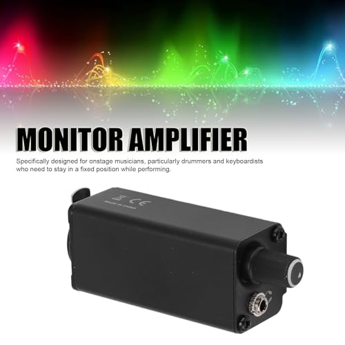 Plyisty in Ear Monitor Amplifier, Headphone Amp XLR and Stereo Input 3.5mm Stereo Output - Image 2