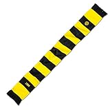 Schöner Style: Der gestreifte Look sieht super aus und passt sowohl stilistisch als auch farblich hervorragend zum BVB Trikot