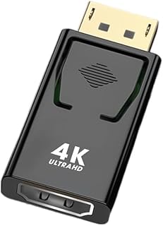 DisplayPort to HDMI変換アダプタ 変換 コネクタ オス-メス 変換アダプタ ディスプレイポートオス → HDMIメス (4K@30Hz, 1個)