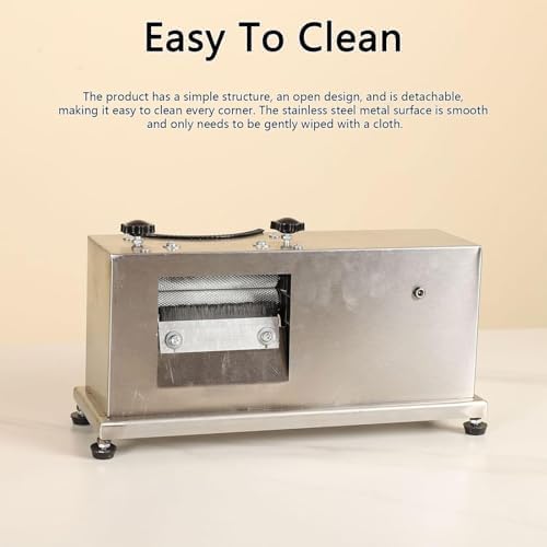 Écosseuse de Petits Pois électrique Commerciale, Semi-Automatique avec Rouleaux réglables pour Un épluchage Efficace dans Les Cuisines de Restaurant