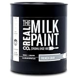 Real Milk Paint, Wood Paint for Furniture, Matte Paint for Cabinets, Walls, Brick, and Stone, Water